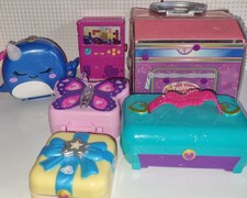 Lot Polly Pocket GDK78, FRY41, GTN21, GKJ52, HCG15 & Fashion Polly Mattel Persos