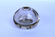 Porte-Stylo En Verre Vintage