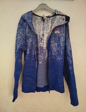 Veste Olympique Lyonnais Adidas. Taille M.  Bleue. Jamais Portée.