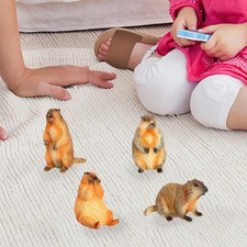4x figurines modèles de