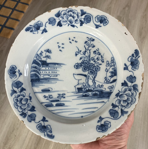 Belle assiette faience - assiette,