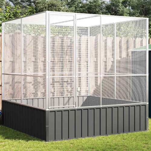 Volière avec extension cage - avec,