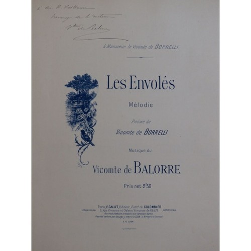 Balorre vicomte les - de,