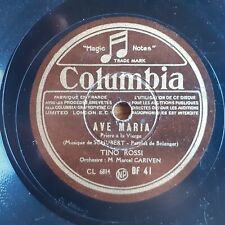 Lot de 3 disques 78 Tours - TINO ROSSI - marques COLUMBIA