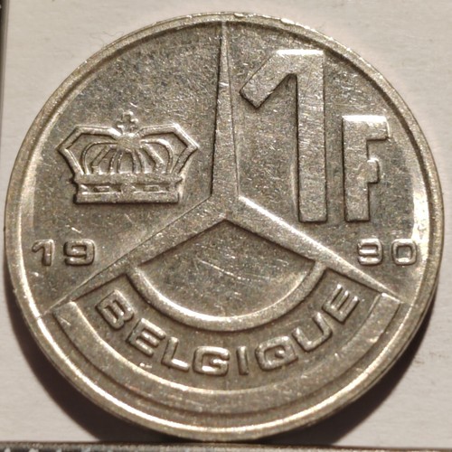 Franc baudouin ier - baudouin, 1990
