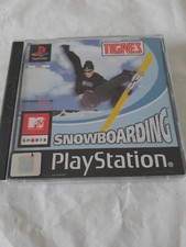 JEU SONY PLAYSTATION  PS1 TIGNES SNOWBOARDING PAL FR Comme neuf fonctionnelles