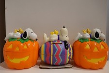 lot 5 figurines Peanuts SNOOPY