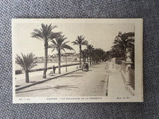 CPA CANNES LE BOULEVARD DE LA CROISETTE