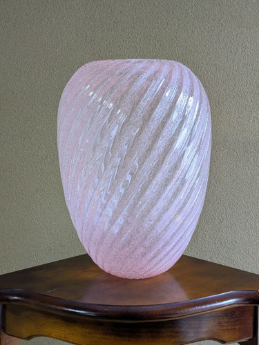 Mazzega murano glass pink - murano,