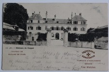 CPA Suisse Château de Coppet Vacheron & Constantin Montre Horlogerie (50563)