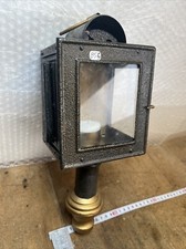 ANCIENNE LANTERNE A BOUGIE LAMPE DE CALECHE FIACRE VOITURE Réf B 55