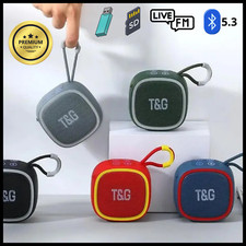 MINI ENCEINTE BLUETOOTH 5.3 FM USB CARTE SD 5 WATTS MULTICOLOR PROMO!!