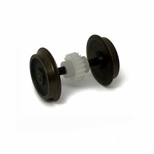 Essieu avec pignon pour