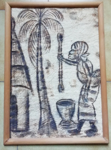 Tableau africain côte - africain,