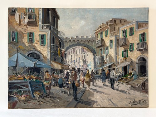 Ancien tableau peinture hst - tableau, hst-