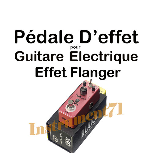 Mini pedale effet flanger - mini, d'effet