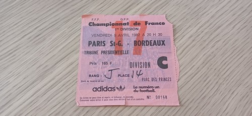 Ticket billet paris - ticket,