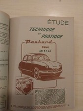 REVUE TECHNIQUE PANHARD DYNA 56 57 851 Cc 5cv Moteur Type 55 RJH M5 Rta Panhard 