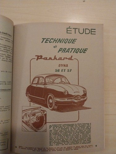 Revue technique panhard - technique, dyna