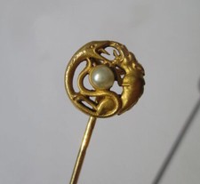 Epingle à cravate broche or