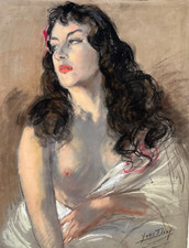 CURIOSA Femme Portrait DESSIN