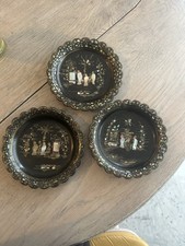 Lot assiettes bois - 3,