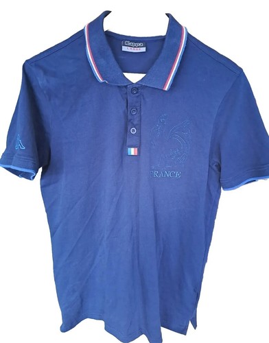 Maillot polo sport kappa bleu - maillot,