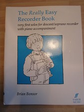 Cahier de partitions Flûte à bec soprano Faber Music London >Le livre à bec vraiment facile