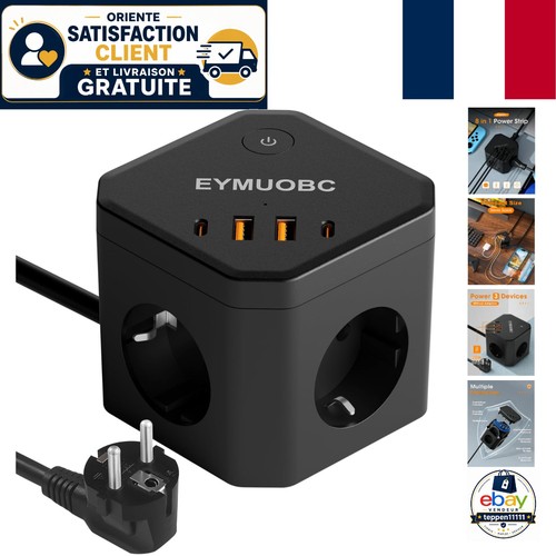 Bloc multiprise eymuobc - bloc, avec