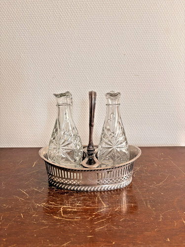 Ancien huilier vinaigrier - ancien,