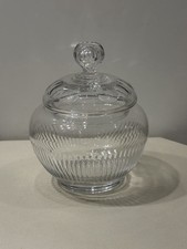 SUCRIER DRAGEOIR OU BONBONNIERE CRISTAL BACCARAT MODÈLE RENAISSANCE ART DECO