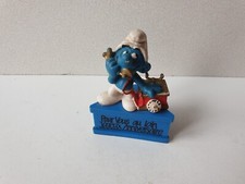 Figurine Schtroumpf sur socle