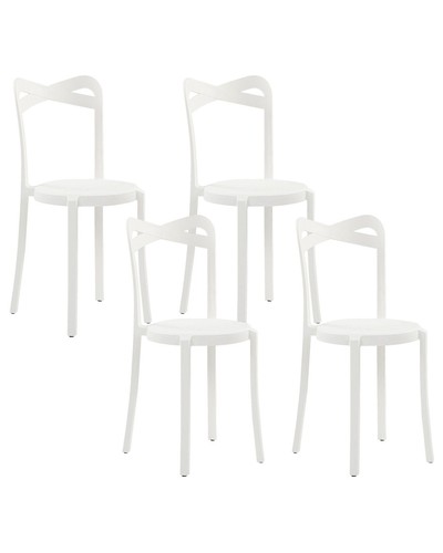 Beliani chaises de - de, salle