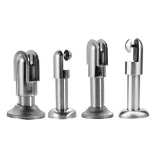 2Pcs Toilette Cloison Pied