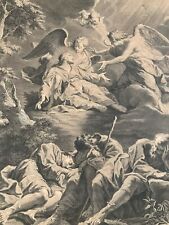 Gravure Ancienne XVIIIe Pierre