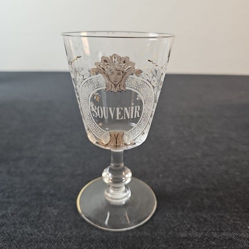 Verre ancien souvenir - verre, en