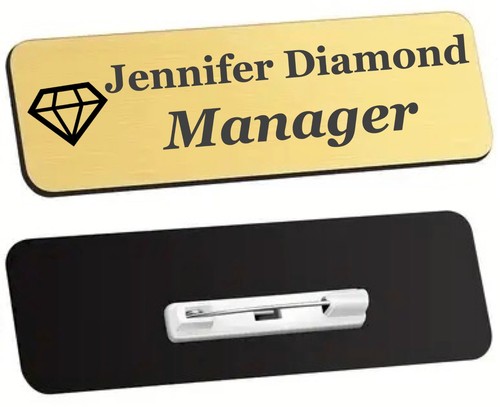Custom engraved gold employee - custom,