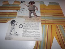 KIT découpé VETEMENT,poupee