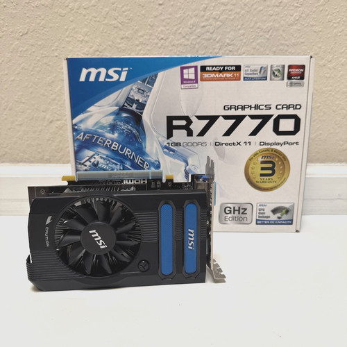 Amd msi r7770 pmd1gd5 radeon - amd,