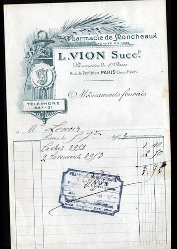 Paris pharmacie de - (viii°),