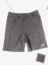 SHORT CYCLISTE COURT AGIVA POUR FEMME NOIR EFFET SATINER TAILLE XS/S