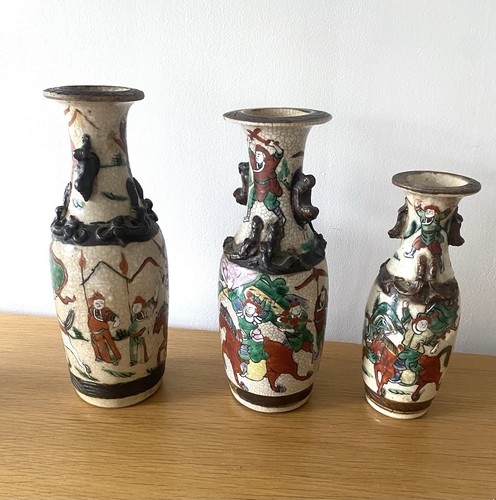 Vases porcelaine nankin asie - 3,