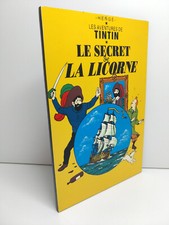 Tableau en bois laqué -  Tintin - Le Secret de la Licorne