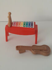 Playmobil lot instruments de musique pour enfant école maison city life garderie