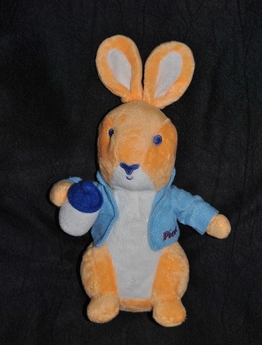 Peluche doudou lapin - , jaune
