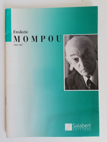 Frederic mompou catalogue - mompou,