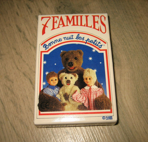 Ancien jeu familles bonne - jeu,