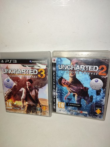 Lot jeu ps3 uncharted - lot,