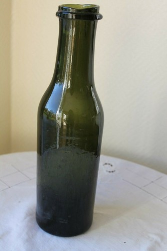 Bouteille bocal vert - bocal, foncé