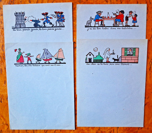 Papier lettres ancien pour - papier,